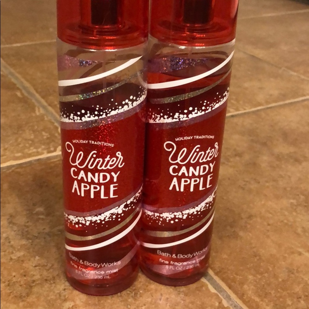 2 Winter Candy Apple fragrance mists!